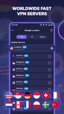 VPN - Fast Secure Proxy android App screenshot 7